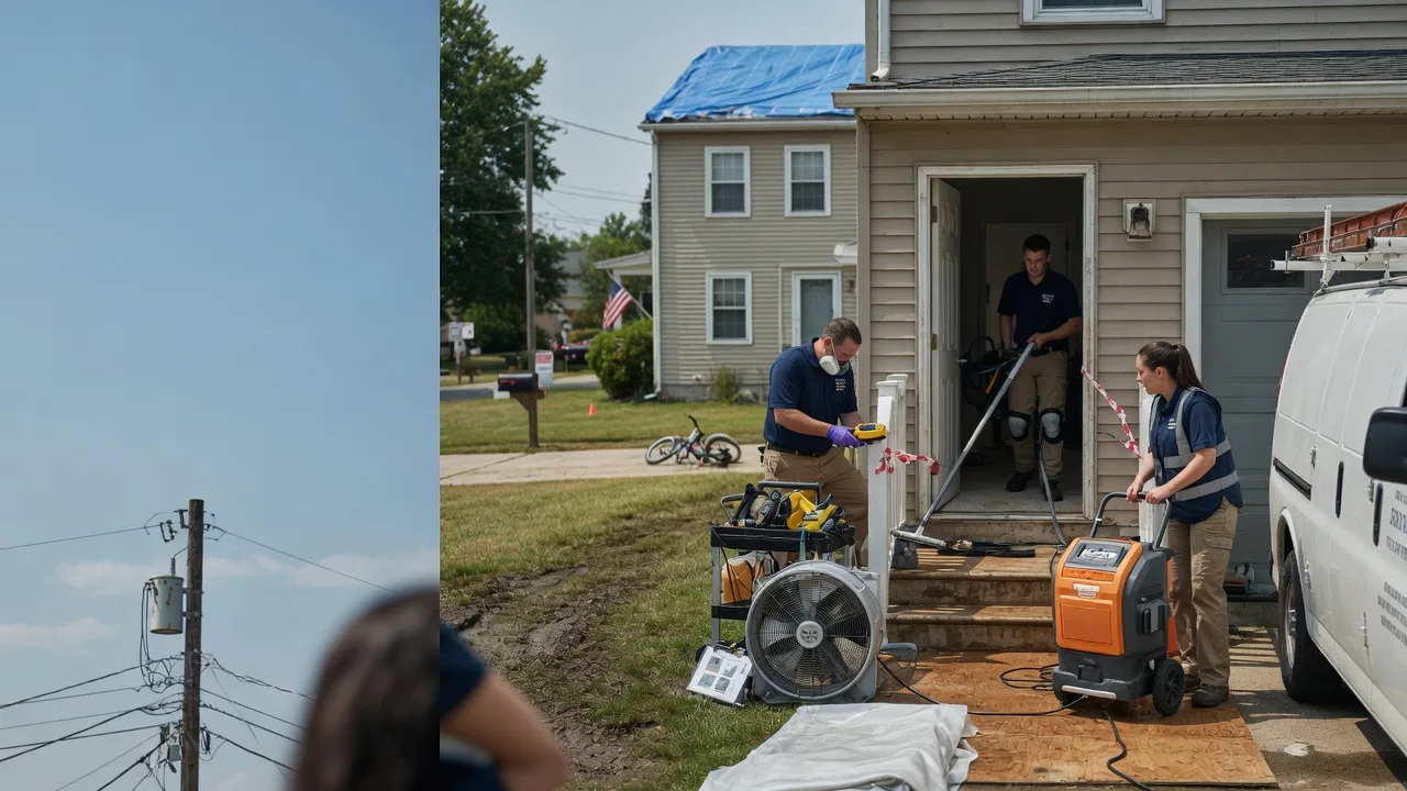 Water Damage Repair in Williams Bay, WI near me